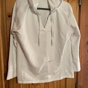 Liz Claiborne Weekend white hoodie